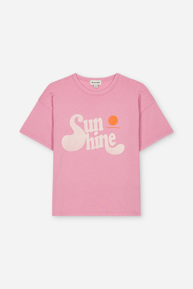 t-shirt dylan - pink sunshine