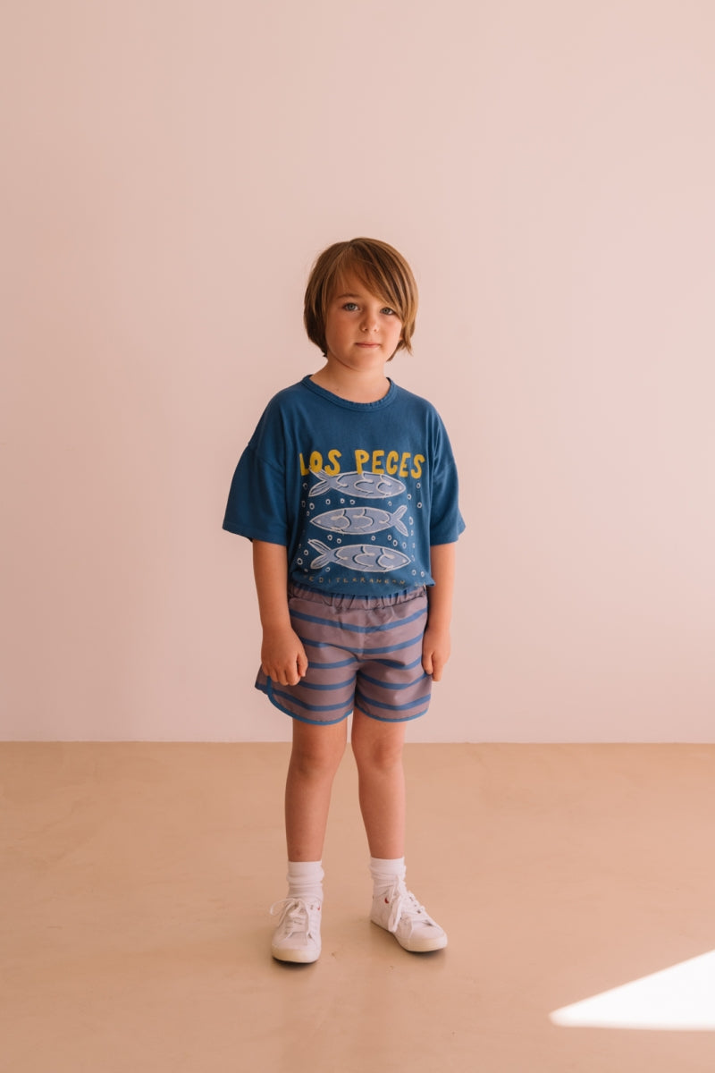 t-shirt dylan - blue los peces
