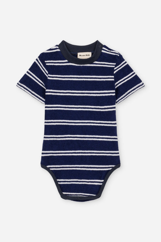 body tom - navy stripes