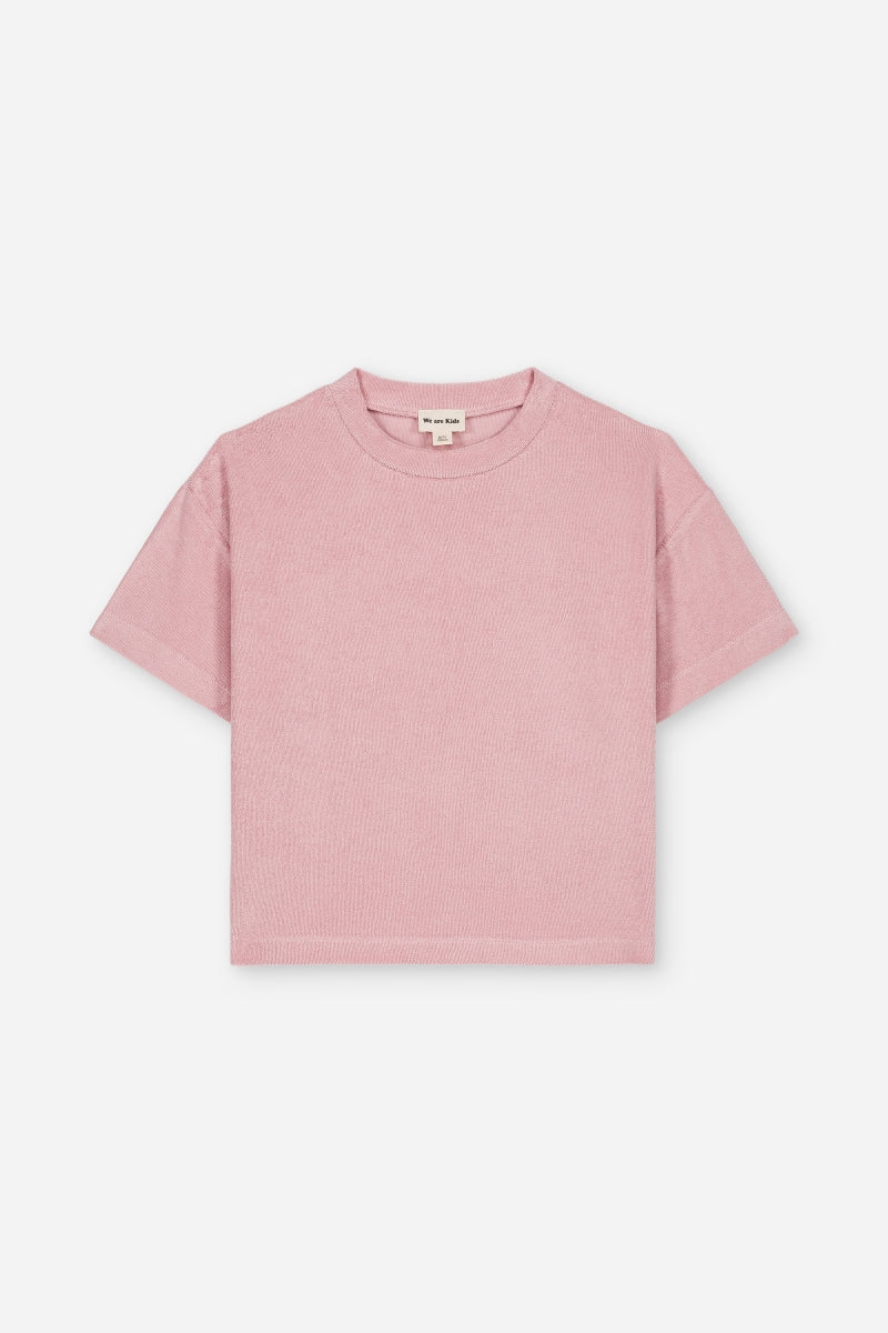 terry t-shirt jordan - blush