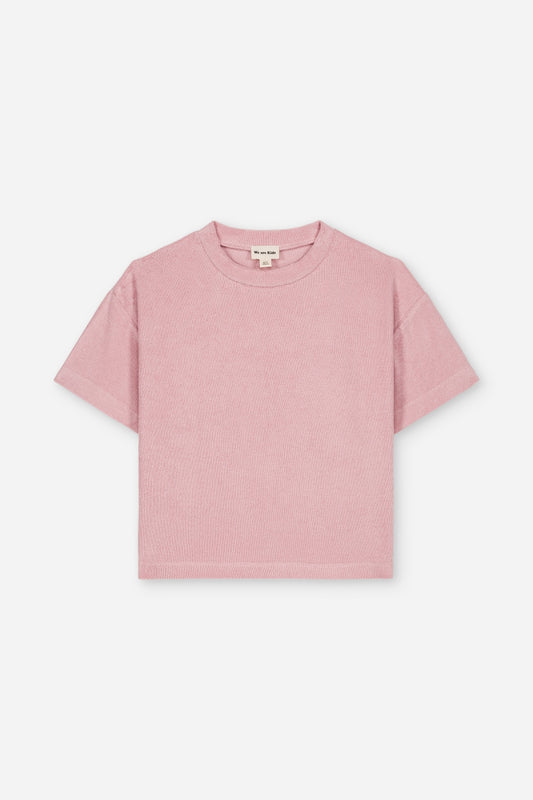 terry t-shirt jordan - blush