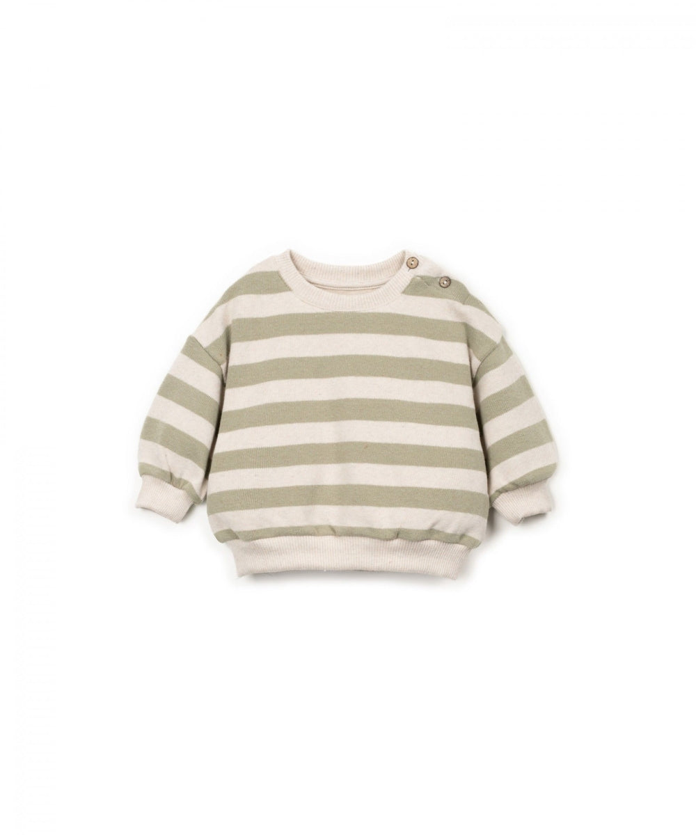striped jersey sweater - texture