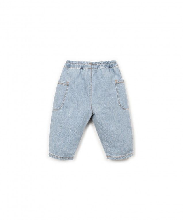 denim trousers - pockets