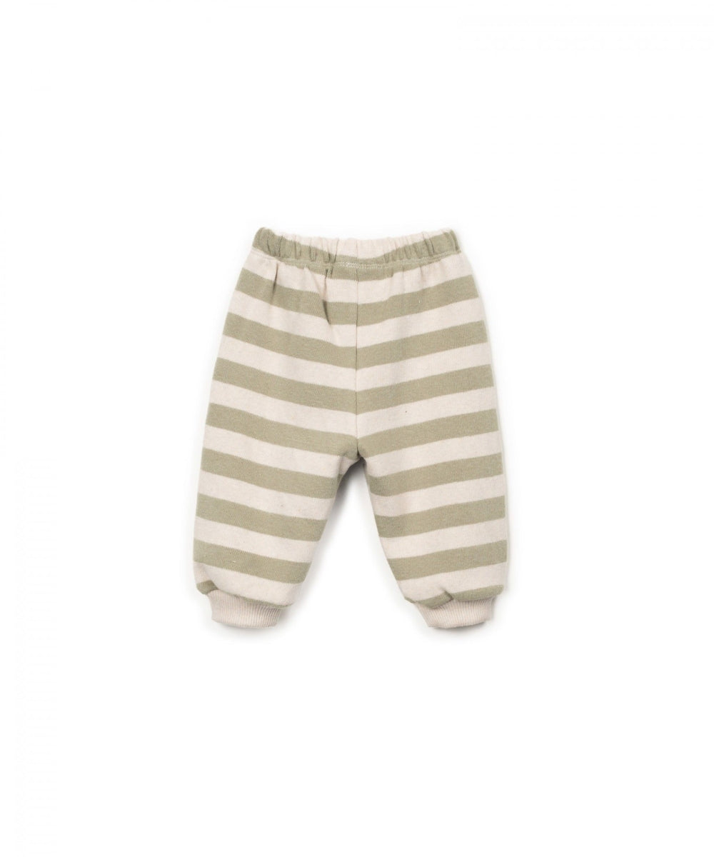 striped jersey joggers - texture