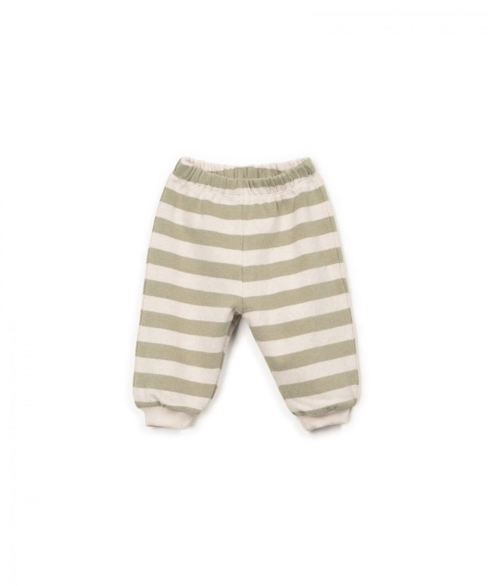 striped jersey joggers - texture