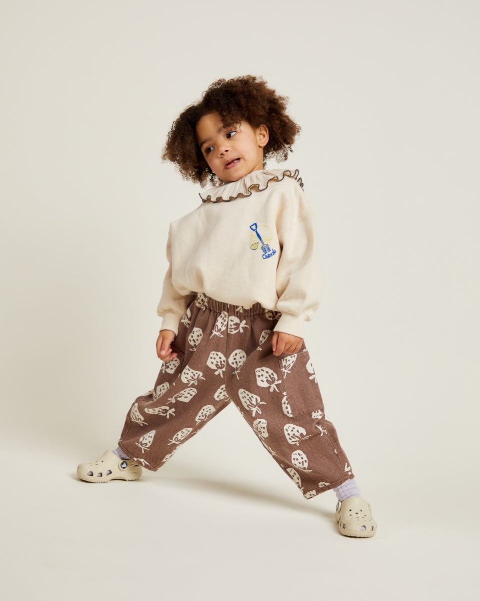 emerson - choc strawberry trouser