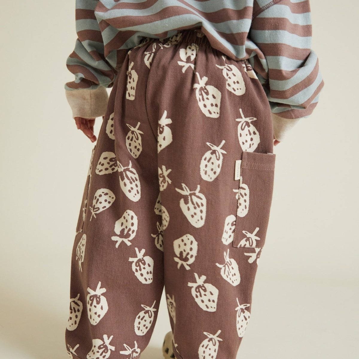 emerson - choc strawberry trouser