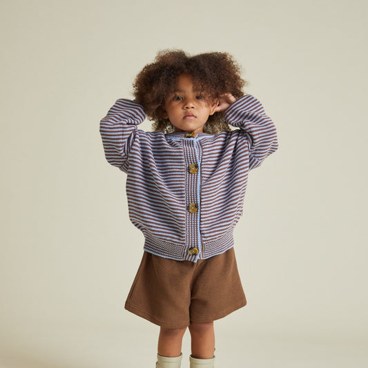 emil choco stripe cardigan