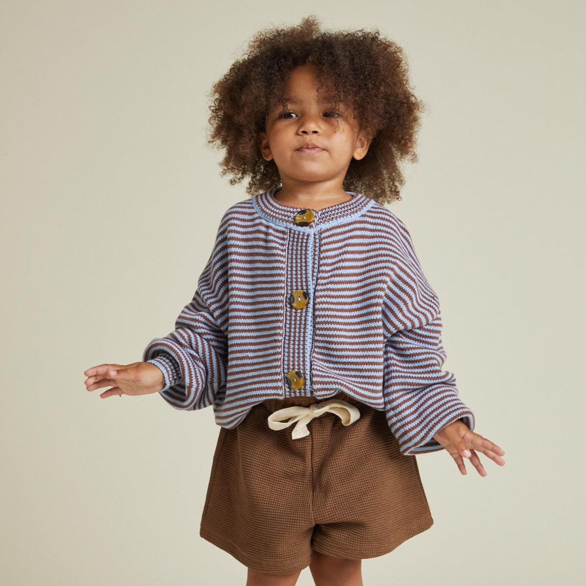 emil choco stripe cardigan