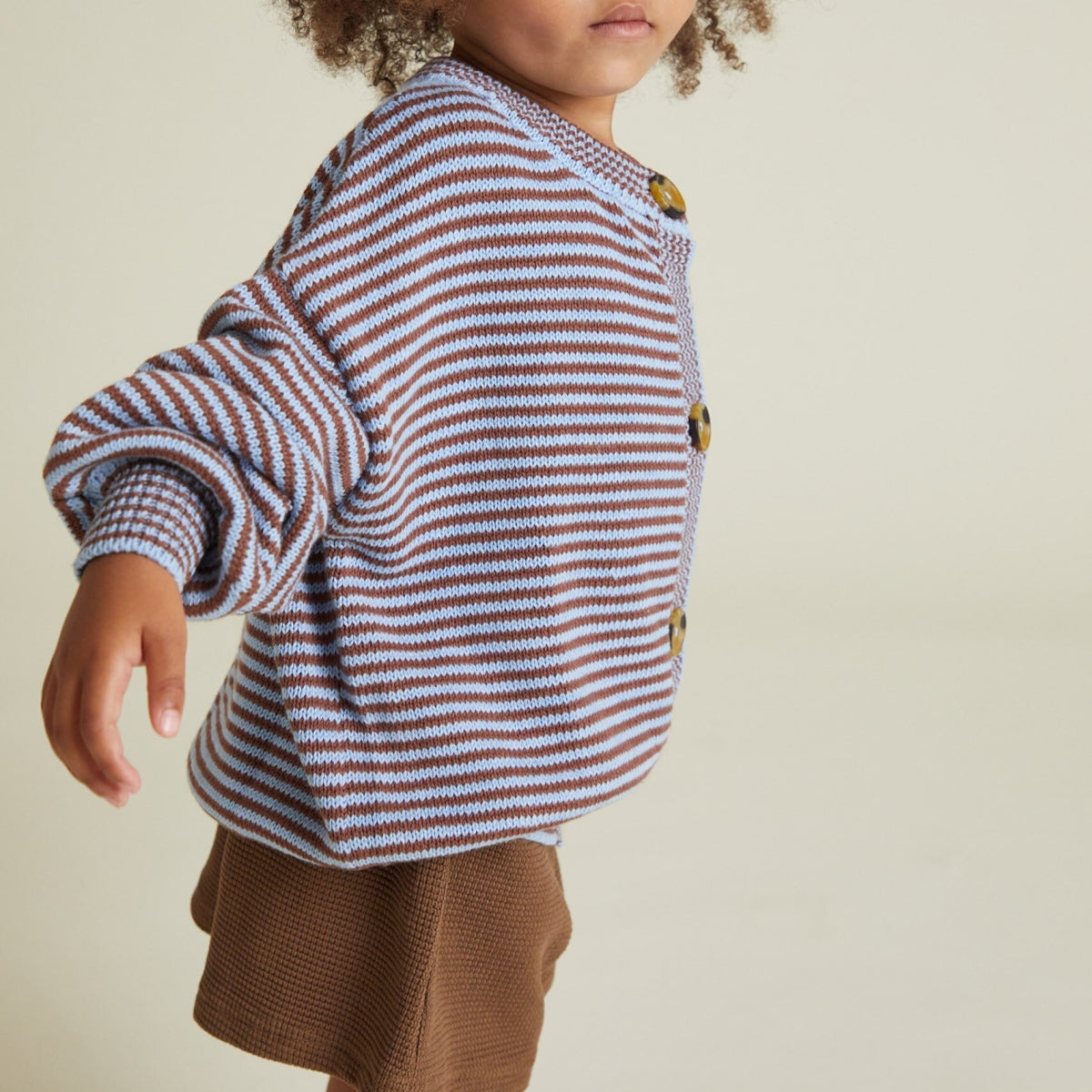 emil choco stripe cardigan