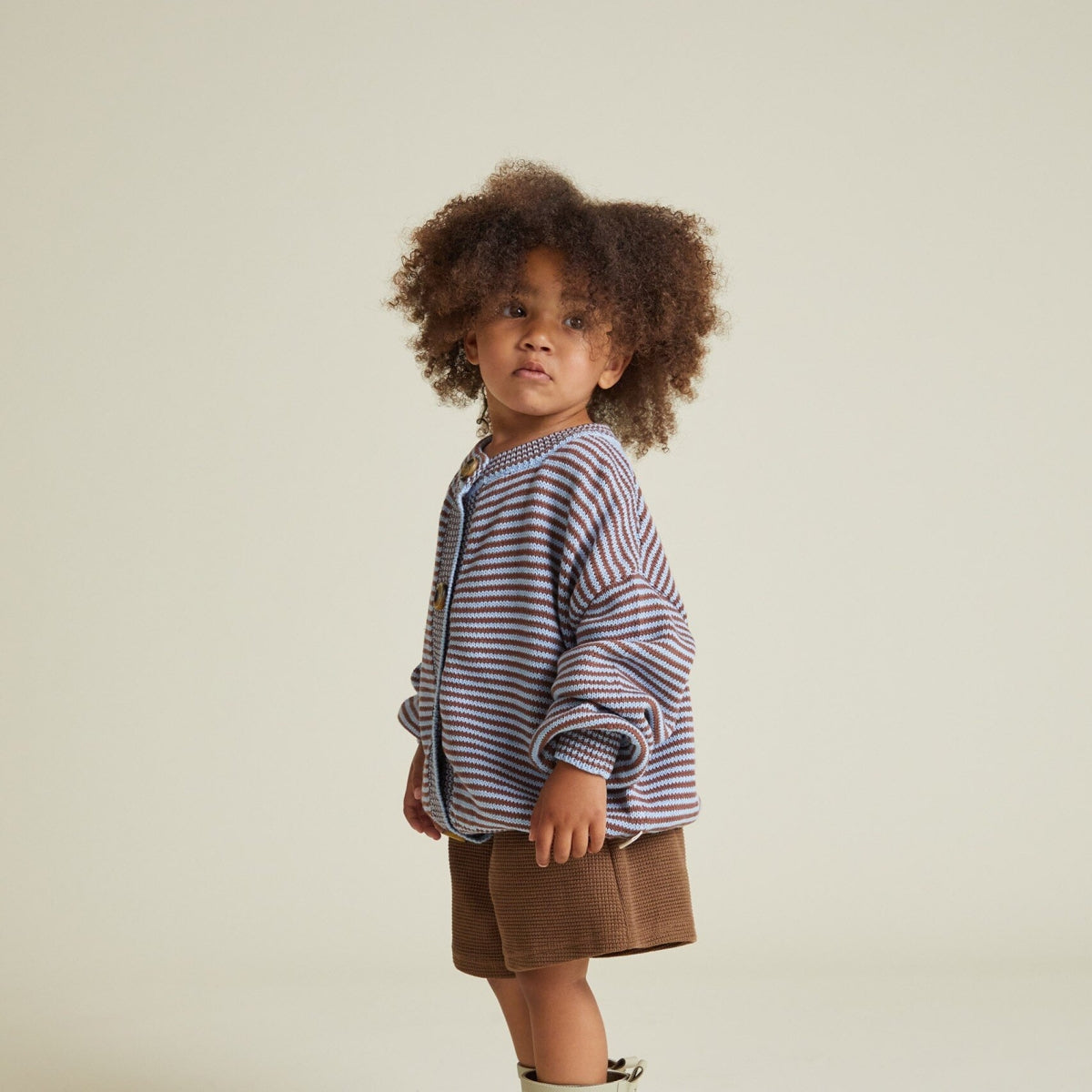 emil choco stripe cardigan