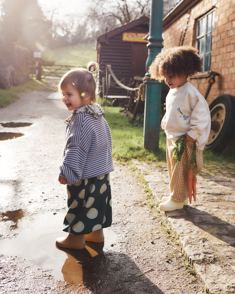emil choco stripe cardigan