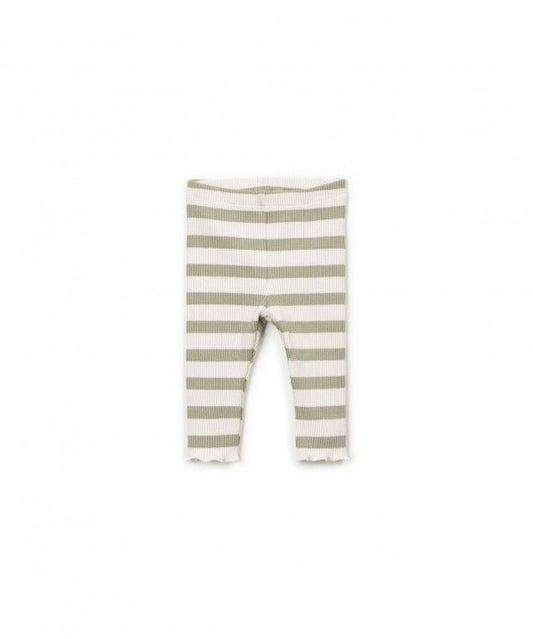 striped rib legging - texture