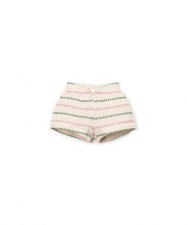 striped jersey shorts - baby - sculpture