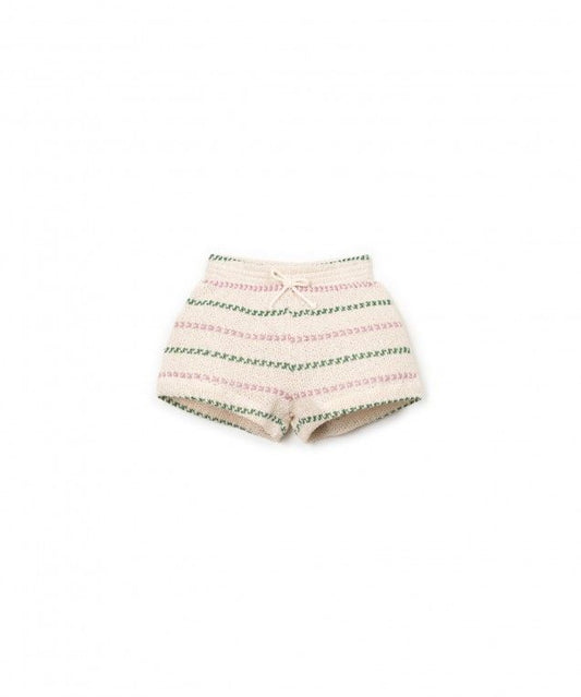 striped jersey shorts - baby - sculpture