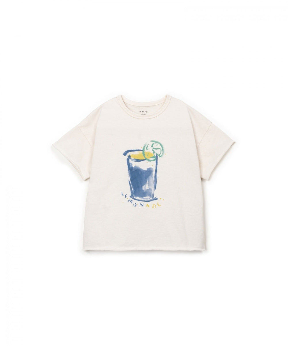 jersey t-shirt - kids - lemonade - bio resin