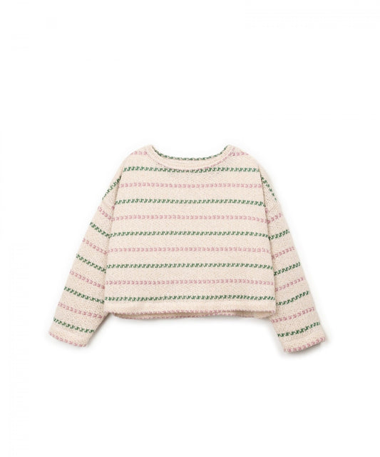 striped jersey sweater - kids - sculpture