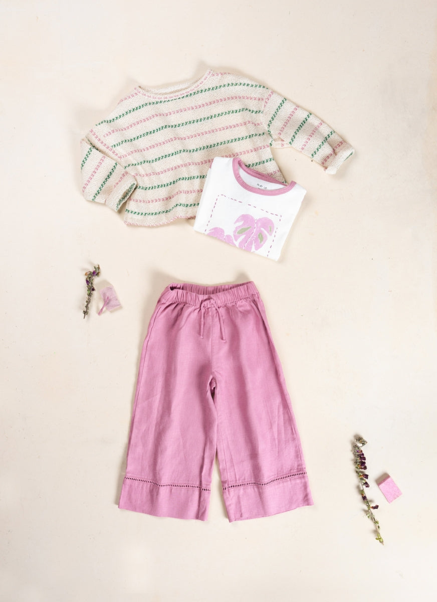 striped jersey sweater - kids - sculpture