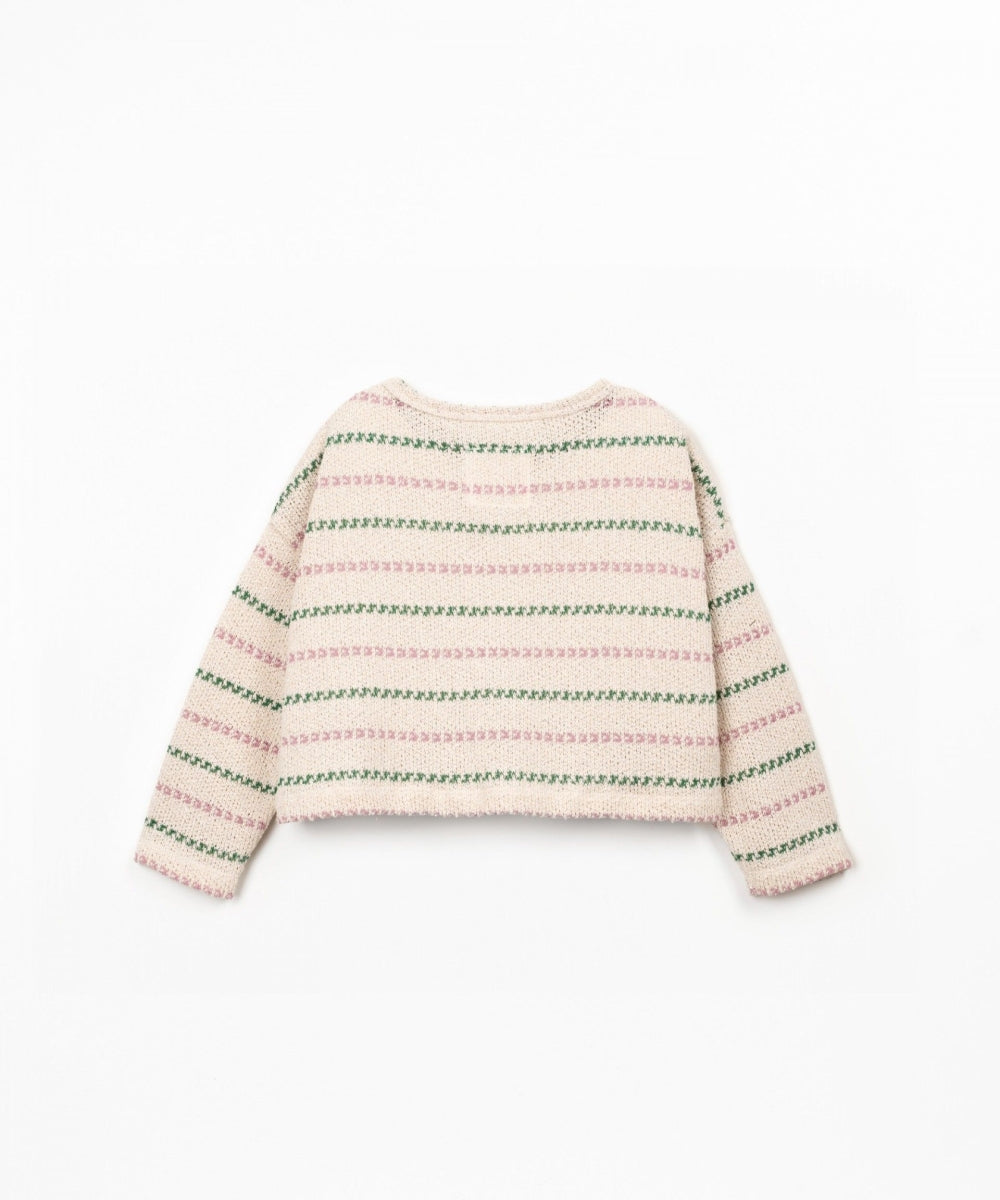 striped jersey sweater - kids - sculpture