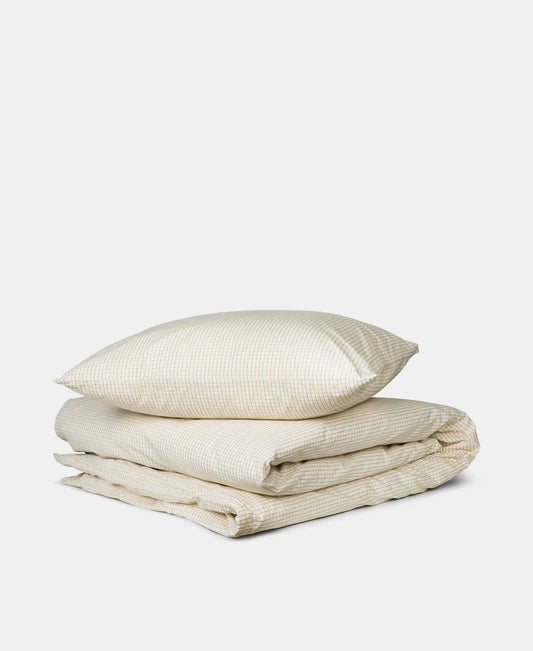 adult bed set - asta mini checks