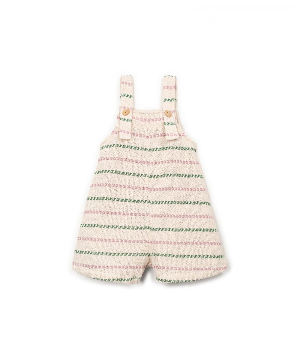 striped jersey jumpsuit - kids - sculpture
