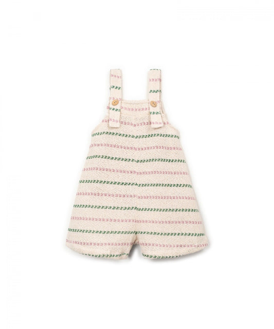 striped jersey jumpsuit - kids - sculpture