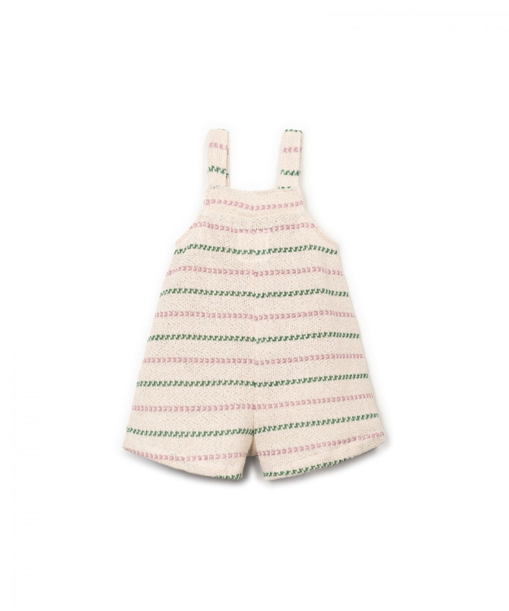striped jersey jumpsuit - kids - sculpture
