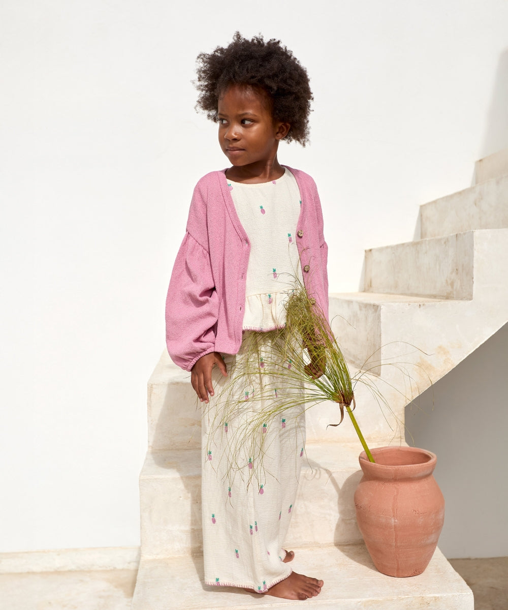woven pants- kids - ananas