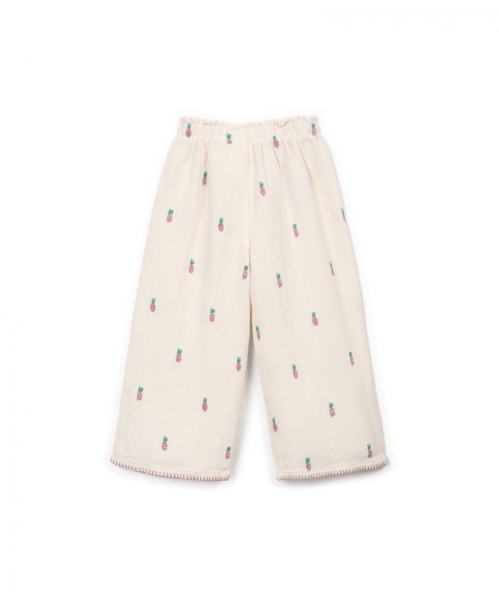 woven pants- kids - ananas