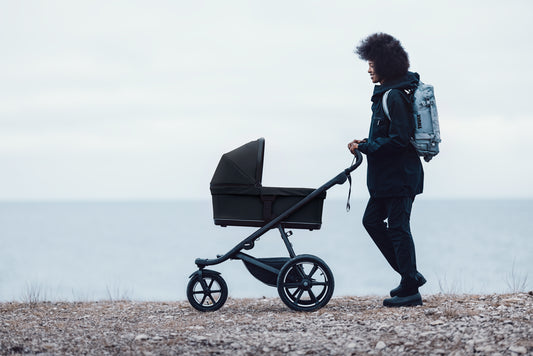 urban glide 3 kinderwagen - 2-in-1 bundel - mistgroen