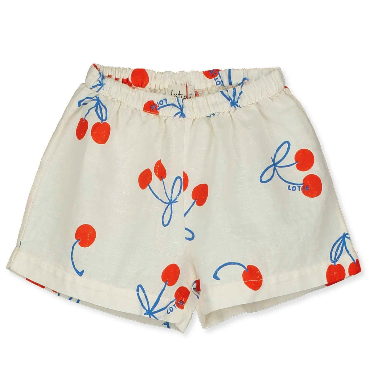 woven short - cherries allover
