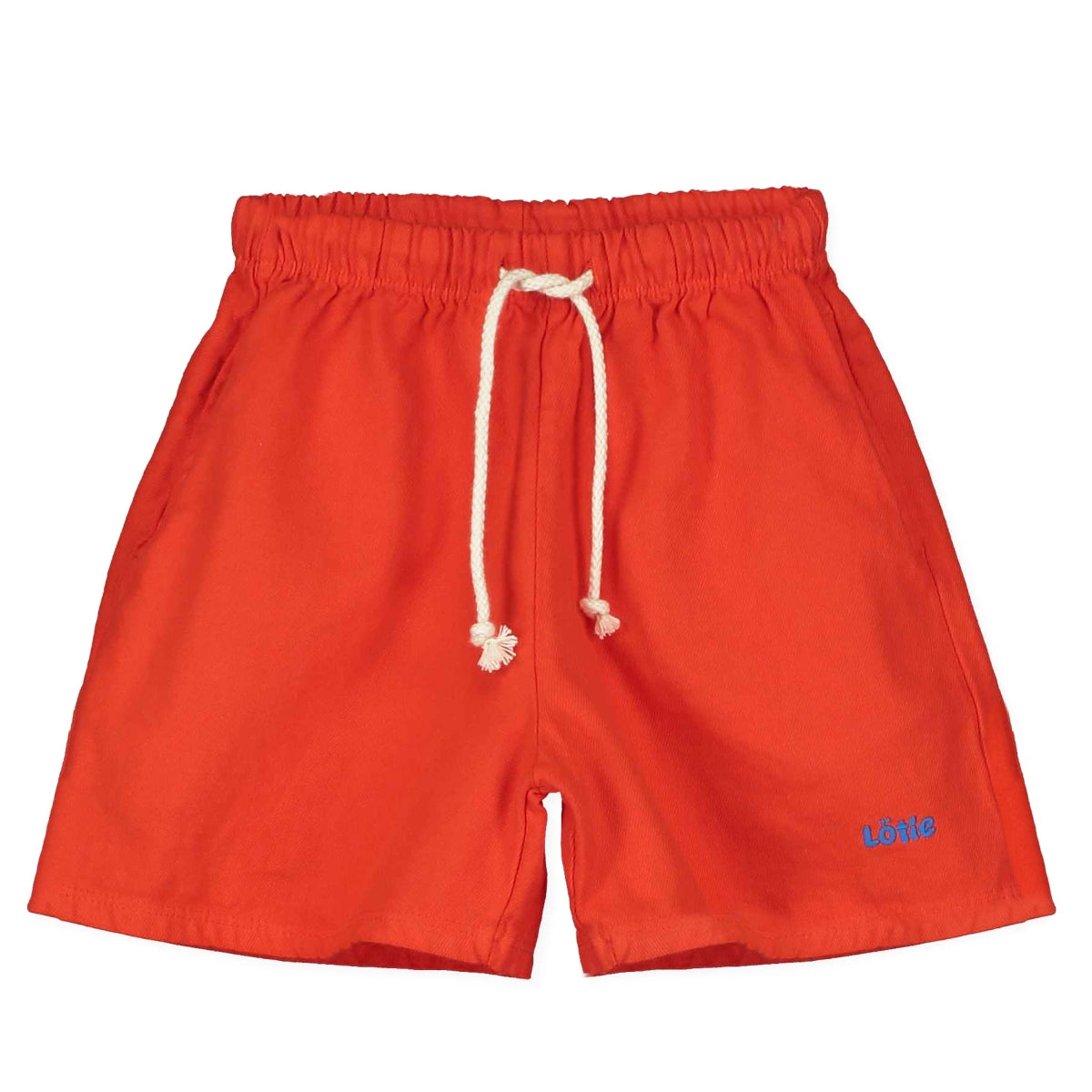 twill short - red