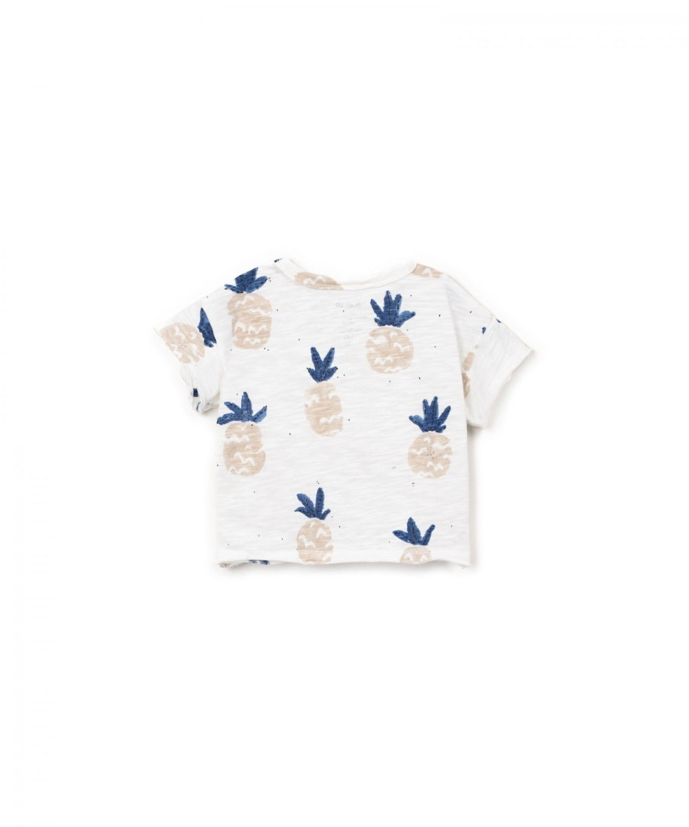 jersey t-shirt - baby - ananas