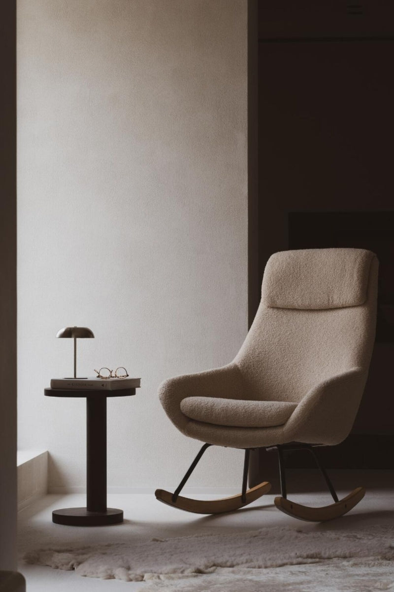 rocking chair nordic - sheep beige