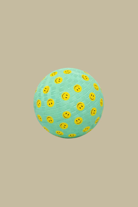 sensorische rubberen bal - smileys - 13cm