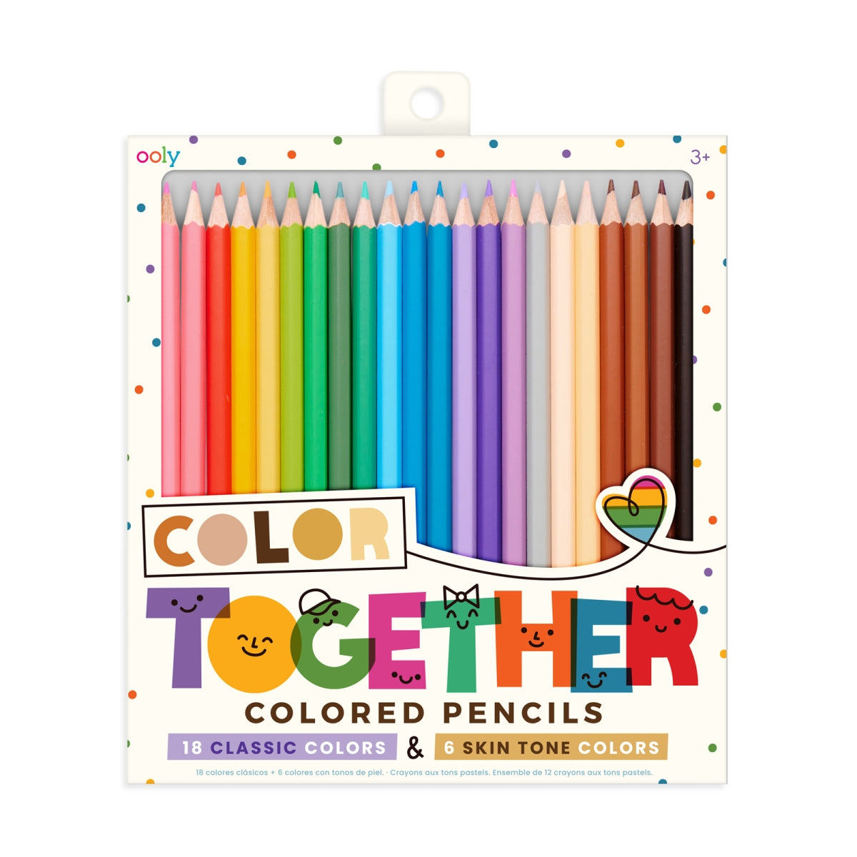 set van 24 potloden - color together