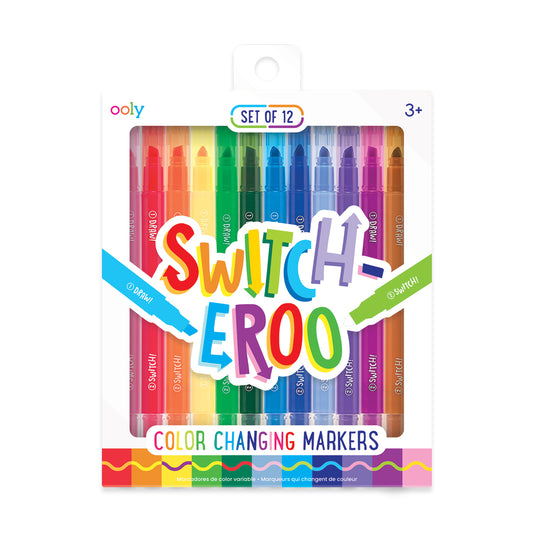 switcheroo color - set van 12 kleurveranderende markers