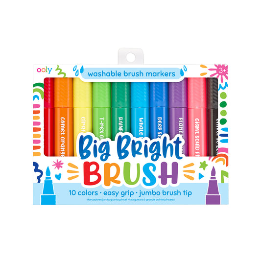 big bright brush - set van 10 stiften