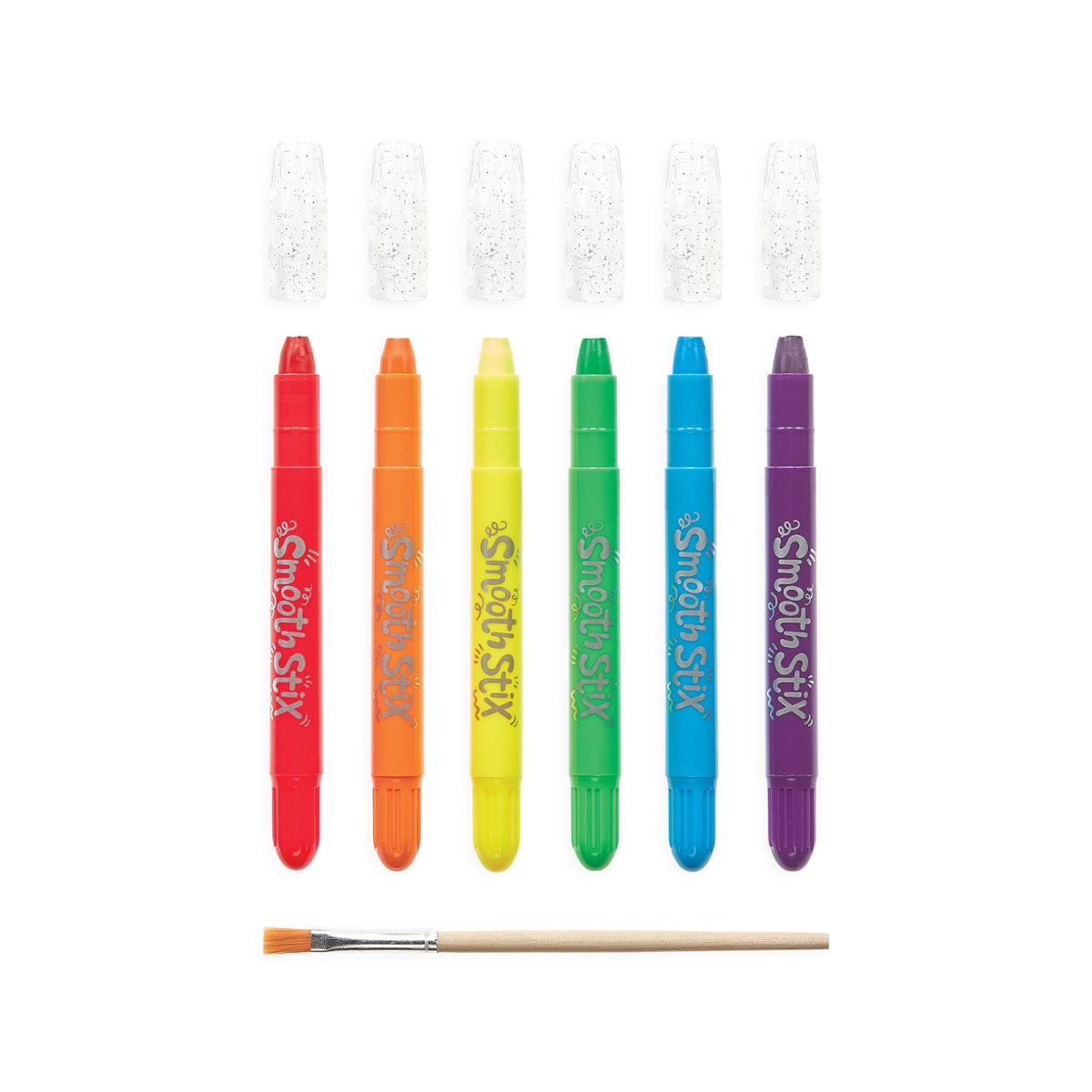 smooth stix - set van 6 aquarelkrijtjes