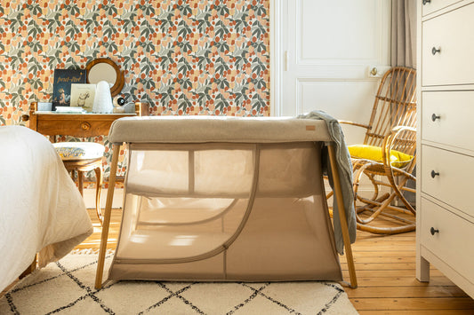 eazy sleep 3 in 1 wieg, reisbed, park - clay