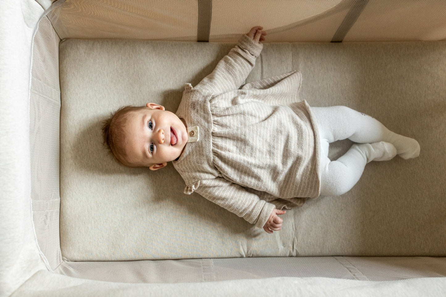 eazy sleep 3 in 1 wieg, reisbed, park - clay