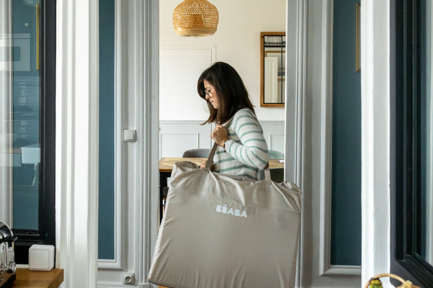 eazy sleep 3 in 1 wieg, reisbed, park - clay