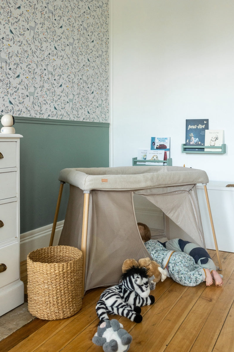 eazy sleep 3 in 1 wieg, reisbed, park - clay