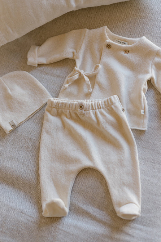 newborn beanie angers - ecru