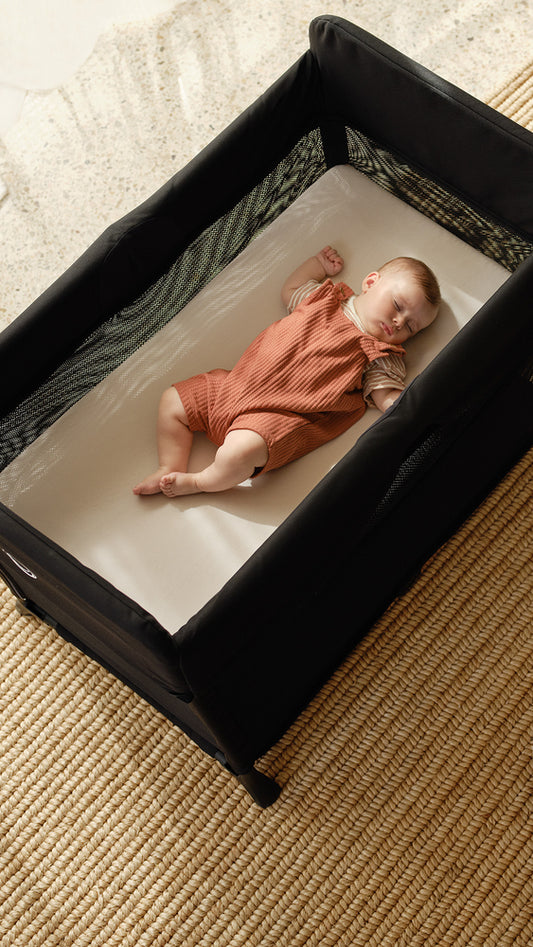 stardust reisbed - zwart