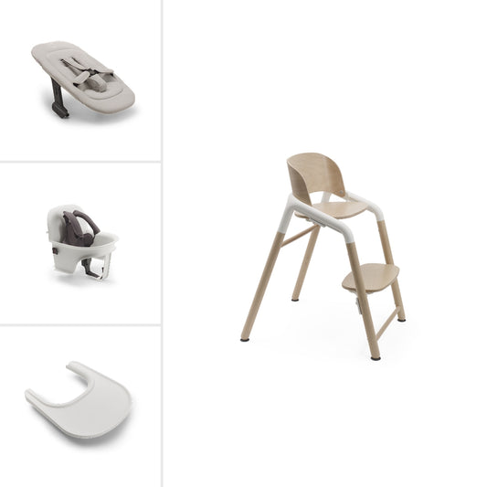 giraffe newborn + kinderstoel bundel - verschillende kleuren