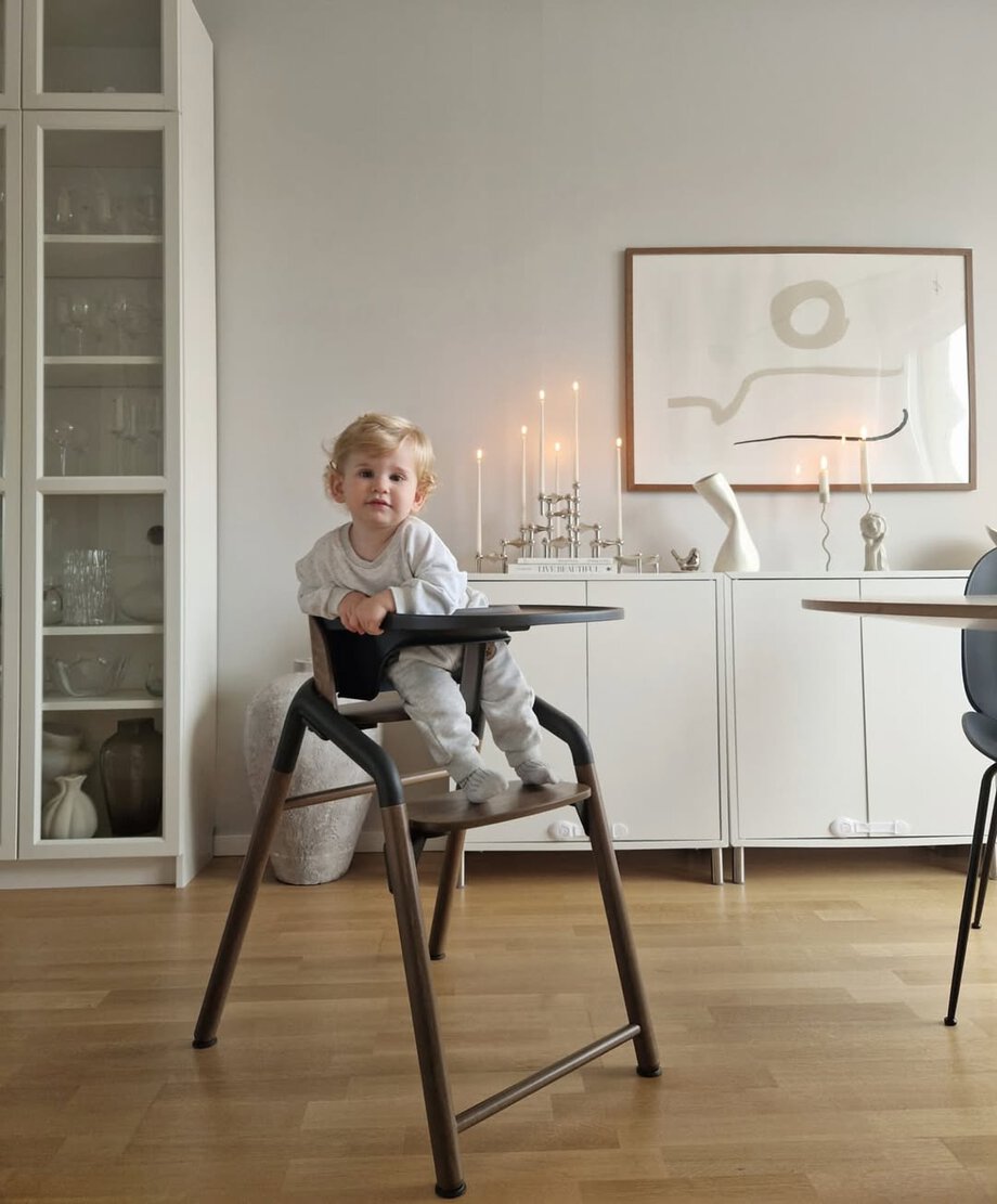 giraffe complete bundel met babyset & tray - verschillende kleuren