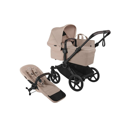donkey 6 single - 2-in-1 kinderwagen - desert taupe