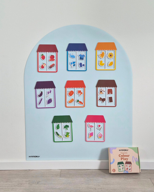 magnetisch kleurenspel voor magnetische muursticker