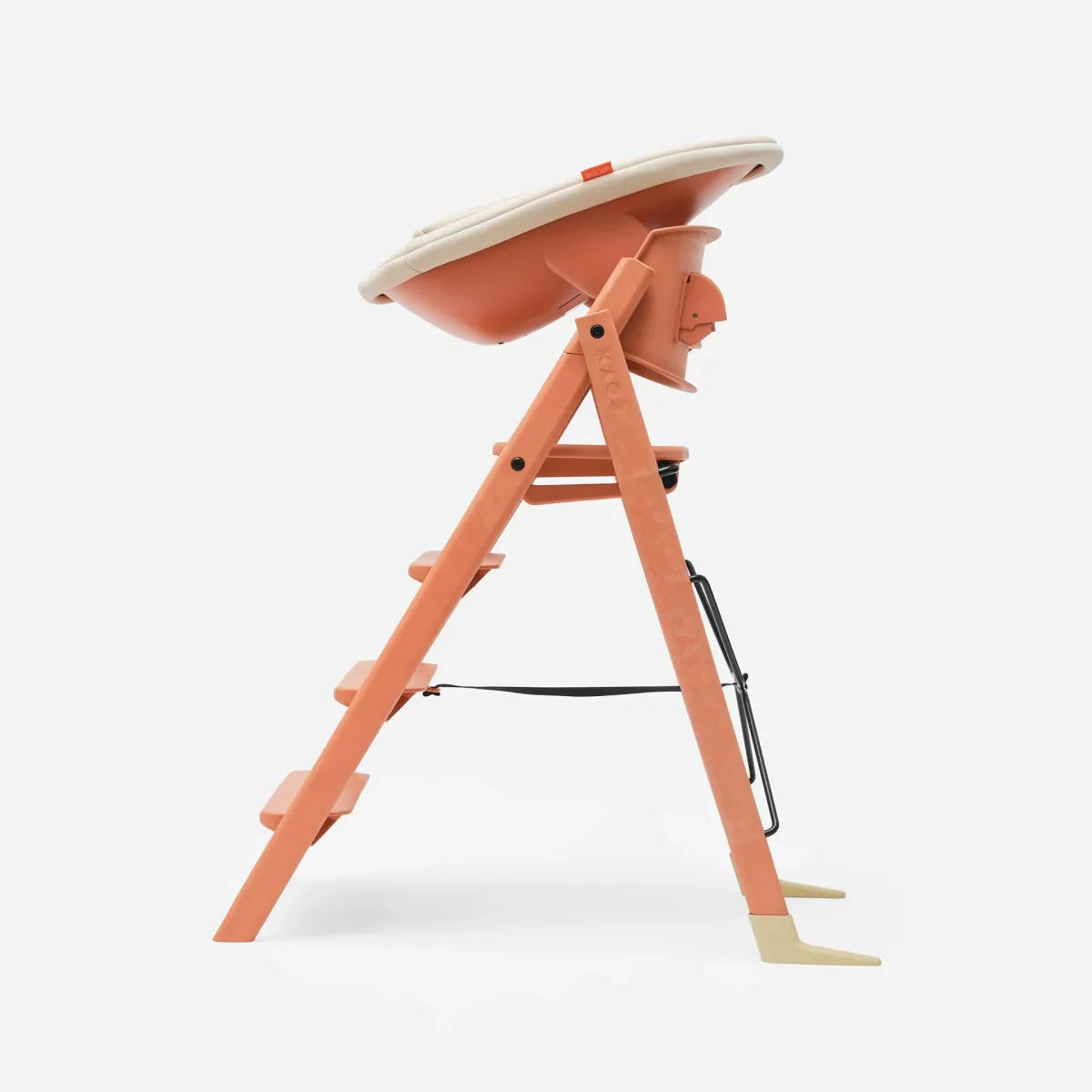 newborn seat voor kaos eetstoel - terracotta pink